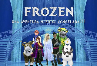 Única Fecha Obra de Teatro "FROZEN, UNA AVENTURA CONGELADA" 