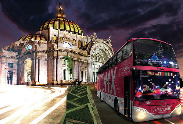 Acceso a Tour Nocturno con Capital Bus