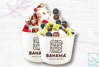 2 Helados chicos Frozen Yogurt en Bahama Insurgentes Sur