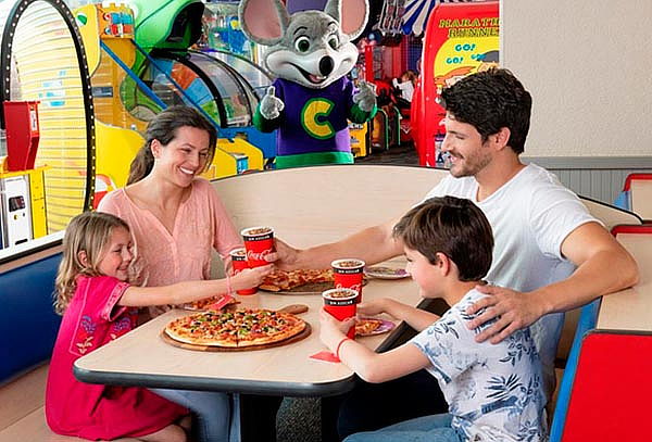 60 minutos de juego ilimitado en Chuck E.Cheese´s®