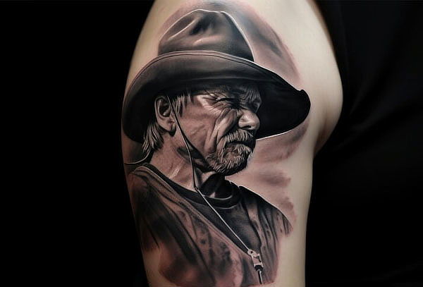 Tatuaje de Realismo en Sombras en City Tattoo Mex 