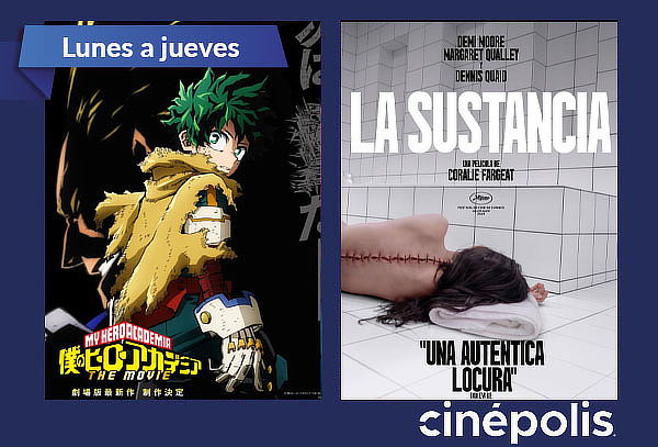 Cinépolis: Entrada 2D Sala Tradicional de Lunes a Jueves