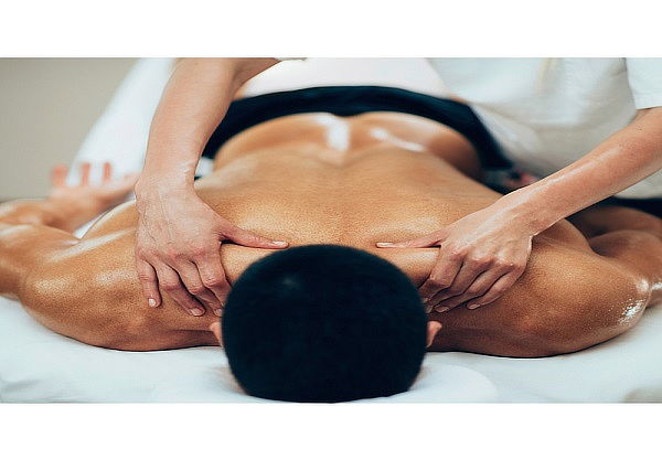 Masaje Descontracturante en espalda, piernas y cabeza