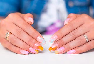 Uñas de Acrílico + Manicure en Cosmetología San Ángel