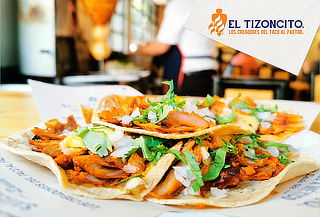 5 tacos de Pastor + Bebida en El Tizoncito ¡17 sucursales! 