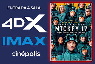 Cinépolis: Entrada Sala 4DX o IMAX de Lunes a Domingo