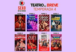 Teatro en breve: 3 o 6 obras en 1 día, Col. Del Valle