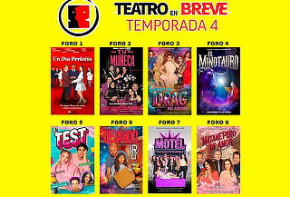 Teatro en breve: 3 o 6 obras en 1 día, ¡Col Del Valle!