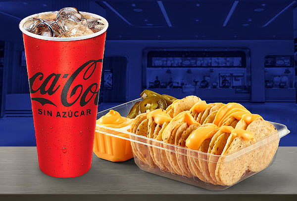 Cinépolis: Combo Mediano Nachos + Refresco