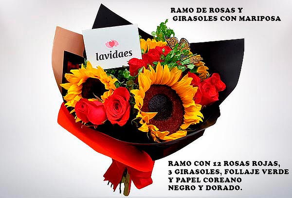 Sorprende con Flores y Rosas de Lavidaes