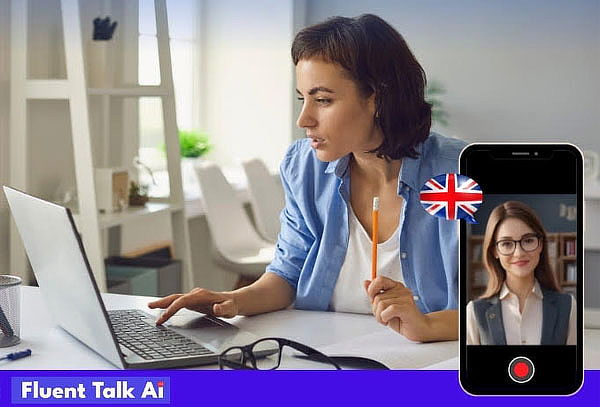 Aprende INGLES con Fluent Talk AI en12 Meses