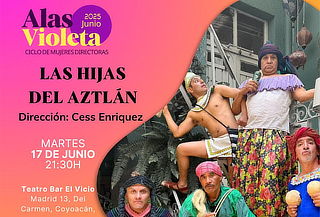 Acceso a Las Hijas de Aztlan en Teatro Bar El Vicio