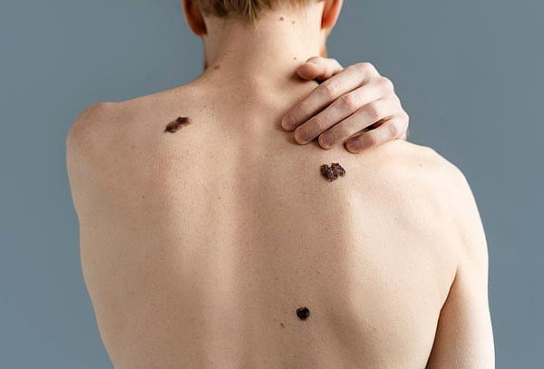 Para papá: Eliminación de verrugas y lunares