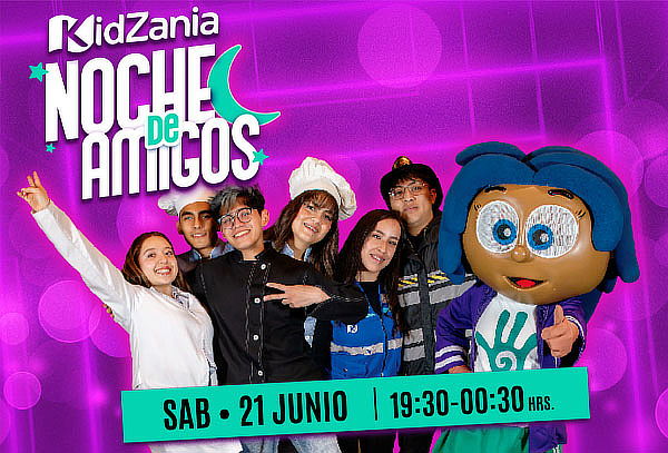 Entrada Noche de Amigos ¡Sábado 21 de Junio!