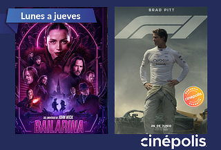Cinépolis: Entrada 2D Sala Tradicional de Lunes a Jueves