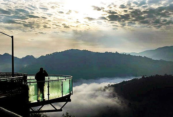 Mirador de Cristal y Feria de la manzana en Zacatlán 
