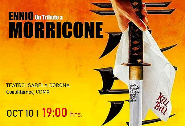 Acceso a Tributo Sinfónico a Ennio Morricone ¡Oct 10!