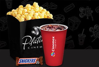 CINEMEX: Combo Platino, Palomitas clásicas, 1 Refresco y más