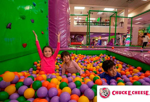 COMBO VIDEOJUEGOS (60 juegos)+ JUEGO ACTIVO en Chuck Cheese®
