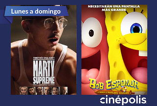 Cinépolis: Entrada 2D Sala Tradicional de Lunes a Domingo