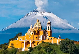 CHOLULA y Puebla 1D: Guía bilingüe + Transporte desde hotel
