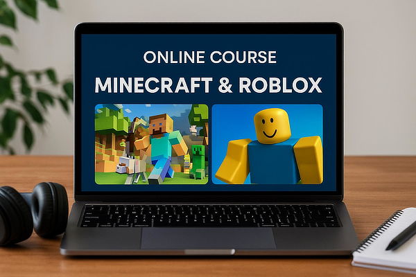 Curso Online de Minecraft y Roblox 