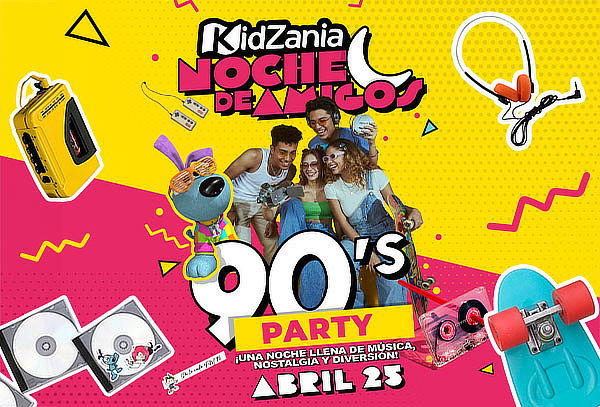 Kidzania: Noche de Amigos ¡Sábado 25 de Abril!