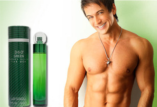 Perfume 360° Green caballero, By Perry Ellis 100 ml