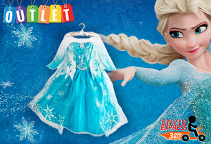 Para las princesas de la casa: Disfraz de Frozen 60%