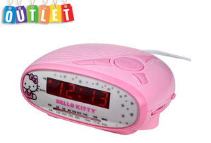Radio Reloj Despertador Hello Kitty, 43%