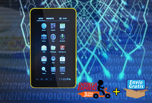 Tablet de 7" Amarilla con Android 4.2 + Envío Gratis 60%
