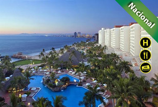 Pto.Vallarta: Resort 5* + 5días/4noches + 2ADT/2MNRS + Tours
