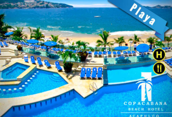 Copacabana Acapulco 5*:  3NOCHES + Elige Plan desde $1,499