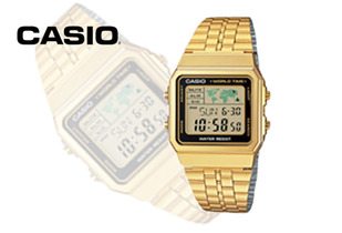 Fino reloj marca Casio A500WGA-1D ¡Aprovecha! 33% 