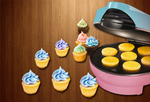Máquina para hacer Mini Cupcakes ¡Diviértete!