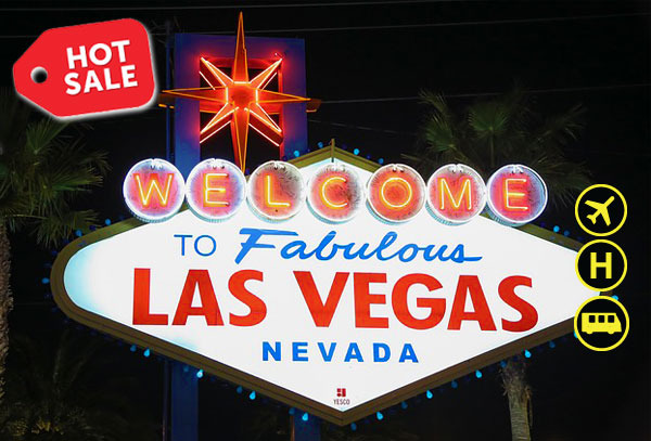 HOT SALE: Las Vegas de 4 días/3 noches ¡El placer americano!