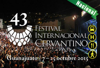 Cervantino ¡Un evento artístico-cultural! Del 23 al 25 OCT 