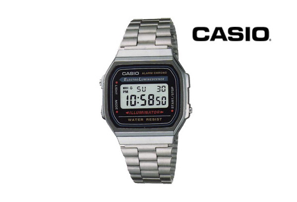 ¡Increíble Accesorio! Reloj Casio A168WA-1U 48%