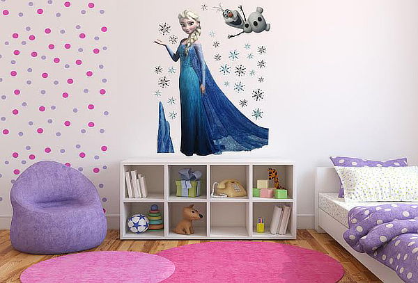 ¡Sticker Frozen, decora su habitación! Elige modelo