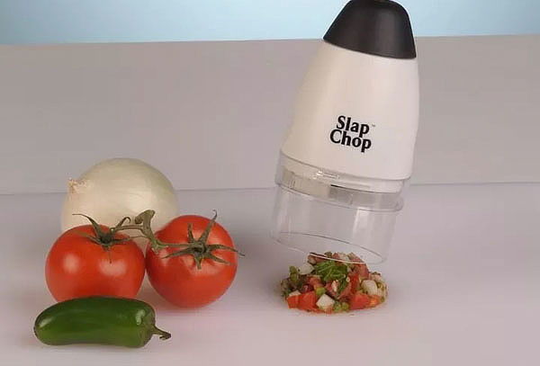 Procesador picador de frutas y verduras ¡Slap Chop!