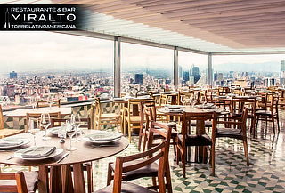MIRALTO Torre Latinoamericana: Menú 3 Tiempos + Bebida MIRALTO Torre Latinoamericana: Menú 3 Tiempos + Bebida