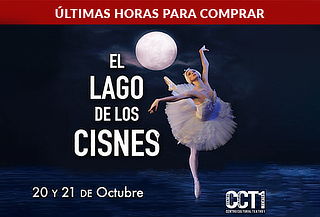 El Lago De Los Cisnes,  Moscow State Ballet 20 y 21 Oct