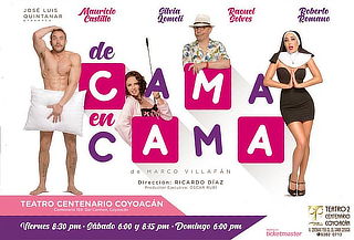 2x1 para la obra De Cama en Cama con Mauricio Castillo! 2x1 para la obra De Cama en Cama con Mauricio Castillo!
