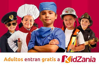 HOY: KidZania Acceso Niño y el Acceso Adulto es GRATIS HOY: KidZania Acceso Niño y el Acceso Adulto es GRATIS