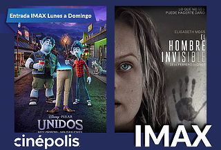 Cinépolis: Entrada Sala IMAX de Lunes a Domingo