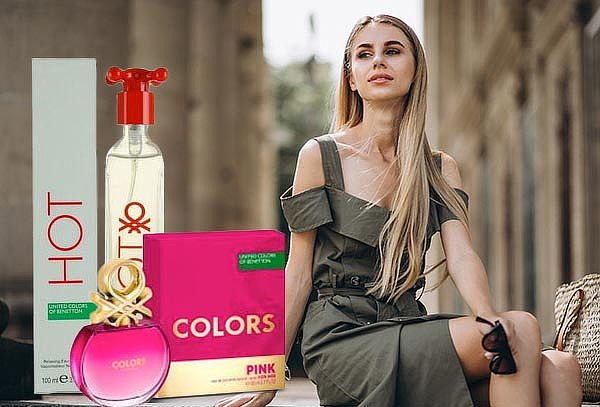 Perfume Benetton para Dama en Modelo HOT 100 ml