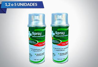Spray Desinfectante Antibacterial a elegir 1,2 o 5 unidades