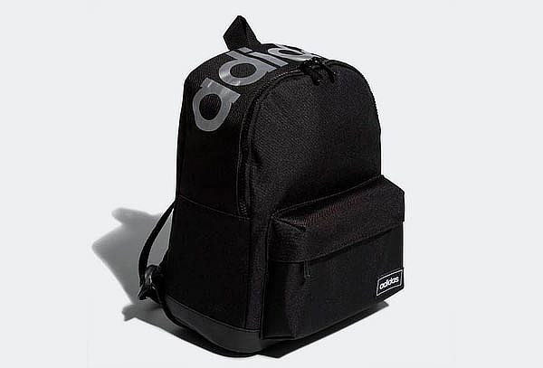 Mini mochila Adidas Classic Negro con Plata metalizada