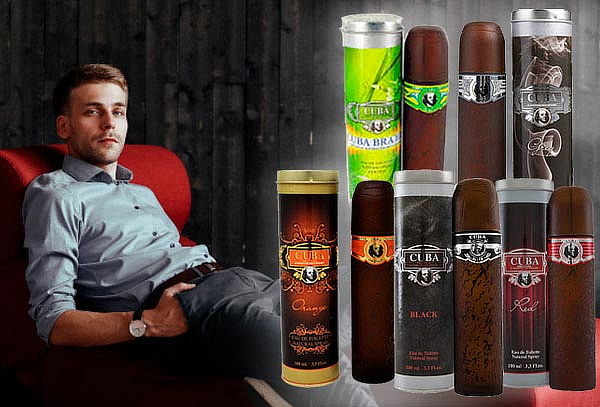 Colonia Cuba For Men en modelo a elegir