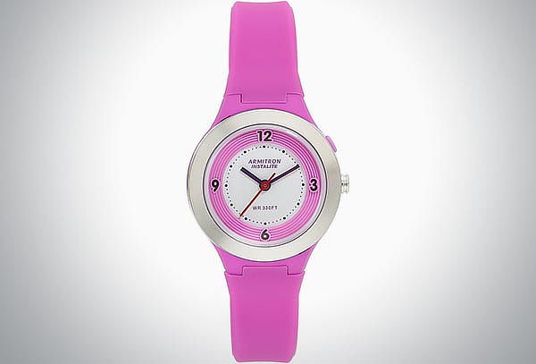 Reloj Armitron  Resina, Correa Color Rosa